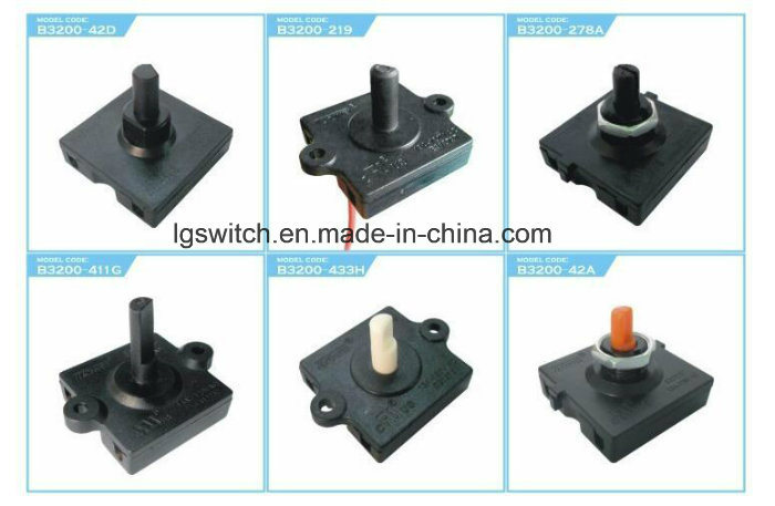 Air Cooler 4 Position 3 Way Selector Rotary Switch
