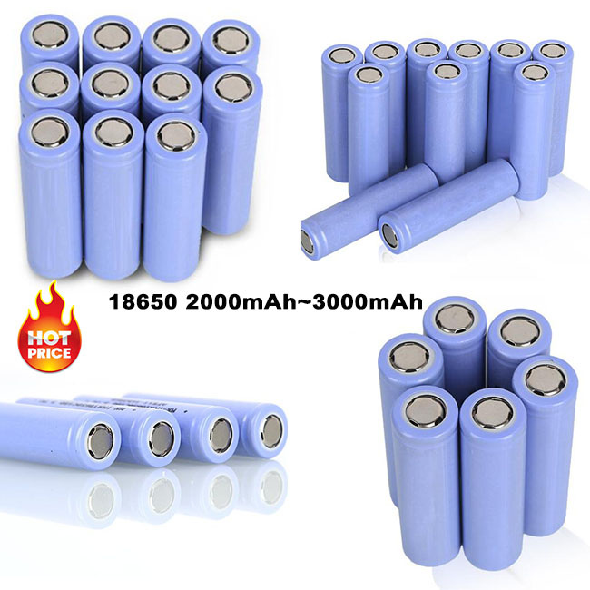 2200mAh 18650 Battery Cylindrical Lithium-Ion Battery for Electric Tools