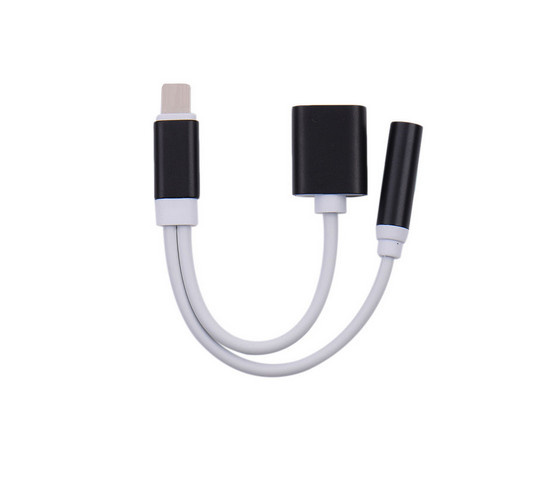 2017 Supper Hot 2 in 1 Headphone Jack Adapter & Charging Adapter for iPhone 7 7plus