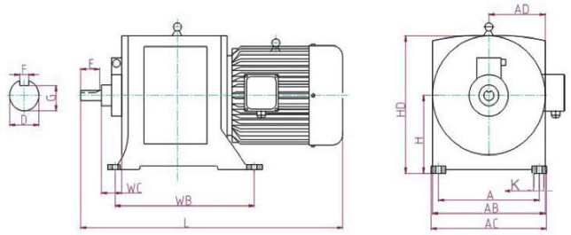 Yct Series/Yct Electro-Magnetic Speed -Regulation Motor with CE (0.3-160KW)
