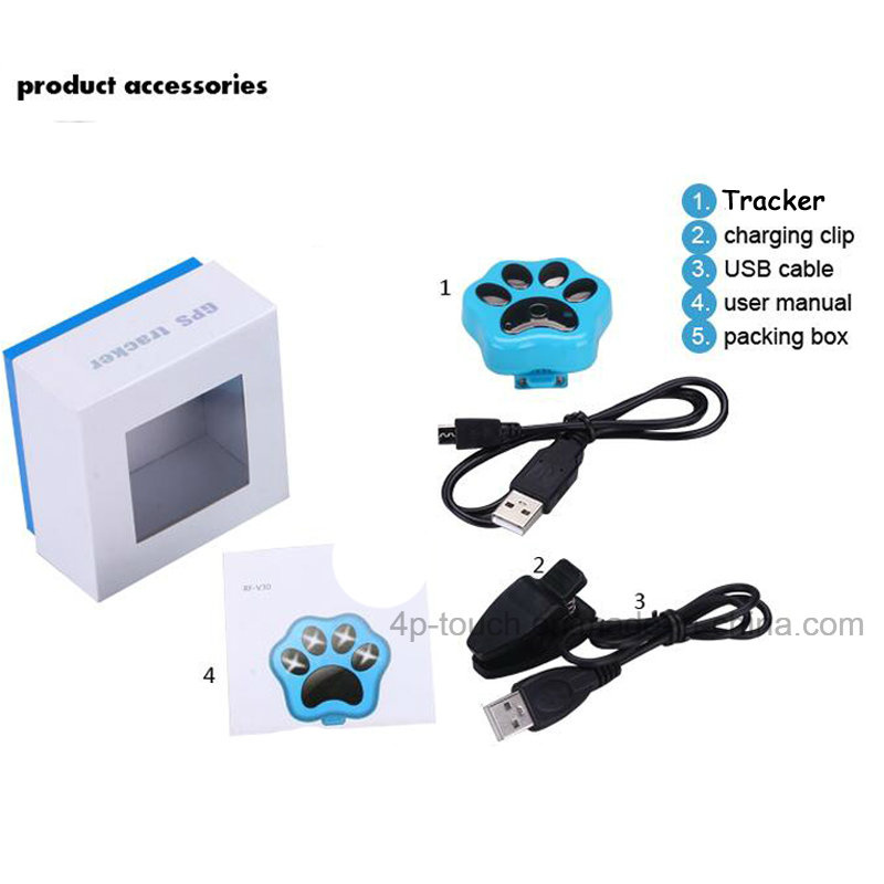 Most Popular Waterproof GPS Tracker for Pet (V30)