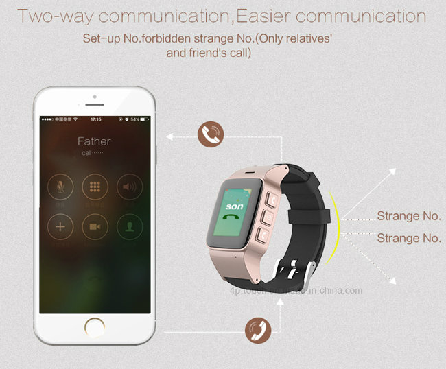 Newest Adult GPS Tracker Watch with Phone APP (T59)
