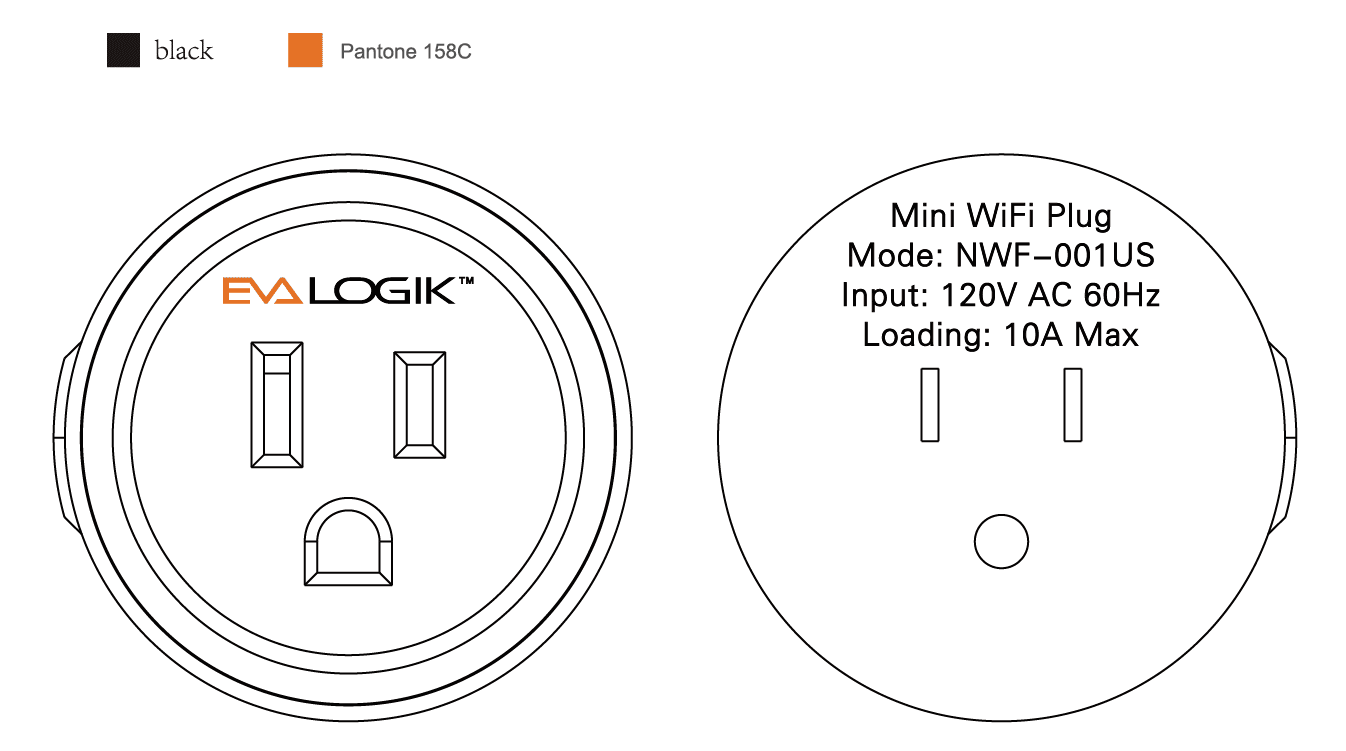 WiFi Smart Home Mini Power on/off Plug Works with Alexa