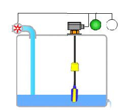 Cable Type Floating Water Liquid Level Cable Float Ball Switch