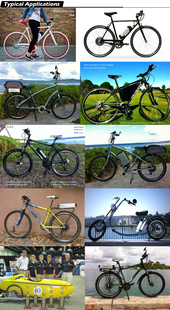 Smart Pie 5 250W-500W Electric Bicycle Motor with Bluetooth