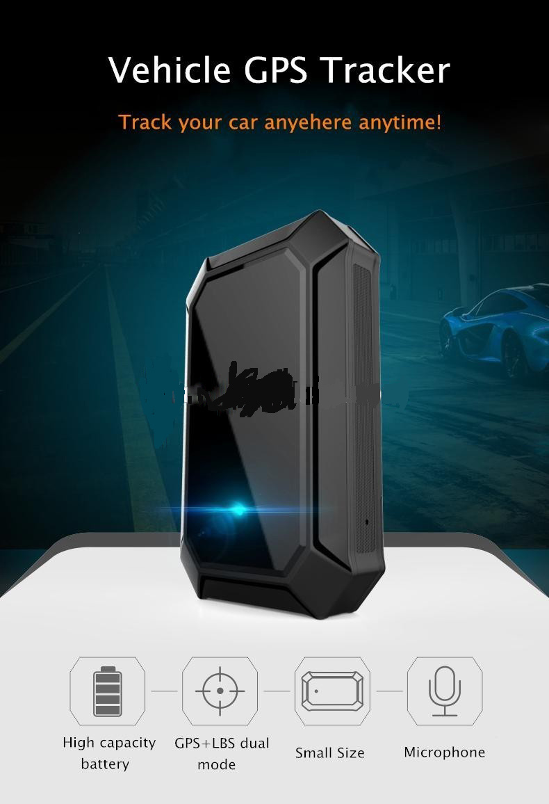 Car/Motorcycle/Vehicle GPS Tracker with APP and Real-Time Positioning (A10)