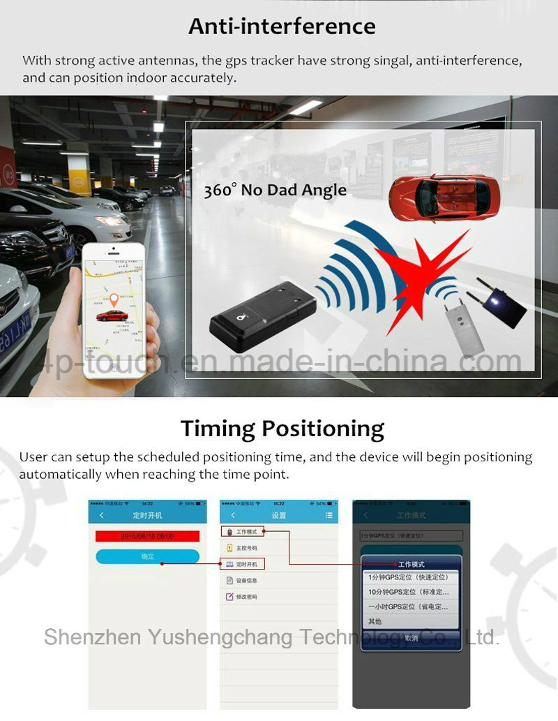 Long Standby GPS Vehicle Tracker for Motorcycle/Car (T28)