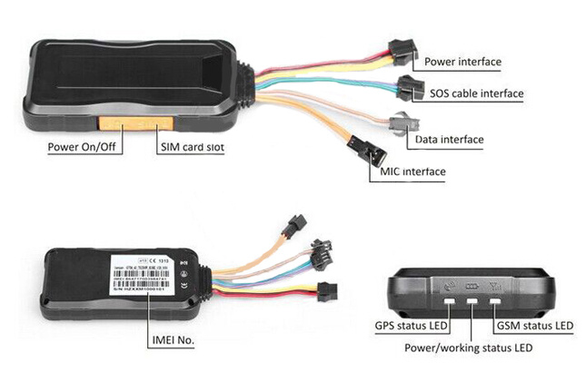 Car Motorcycle Vehicle GPS Tracker with Real Time Positioning
