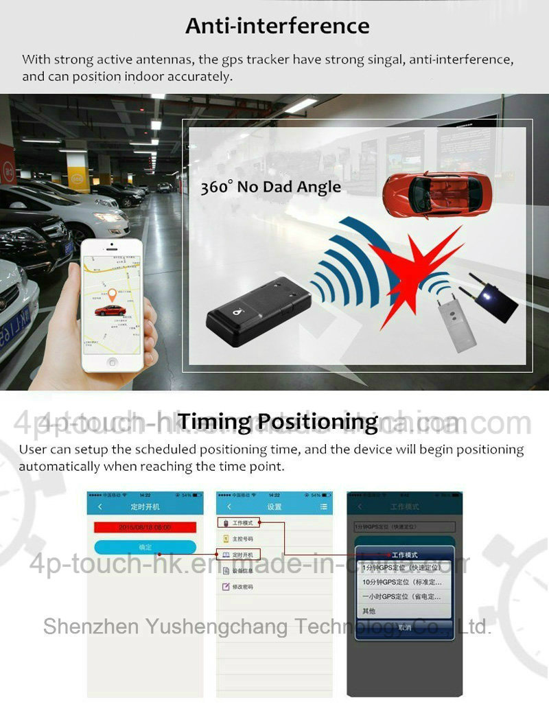 Long Standby GPS Vehicle Tracker for Motorcycle/Car (T28)