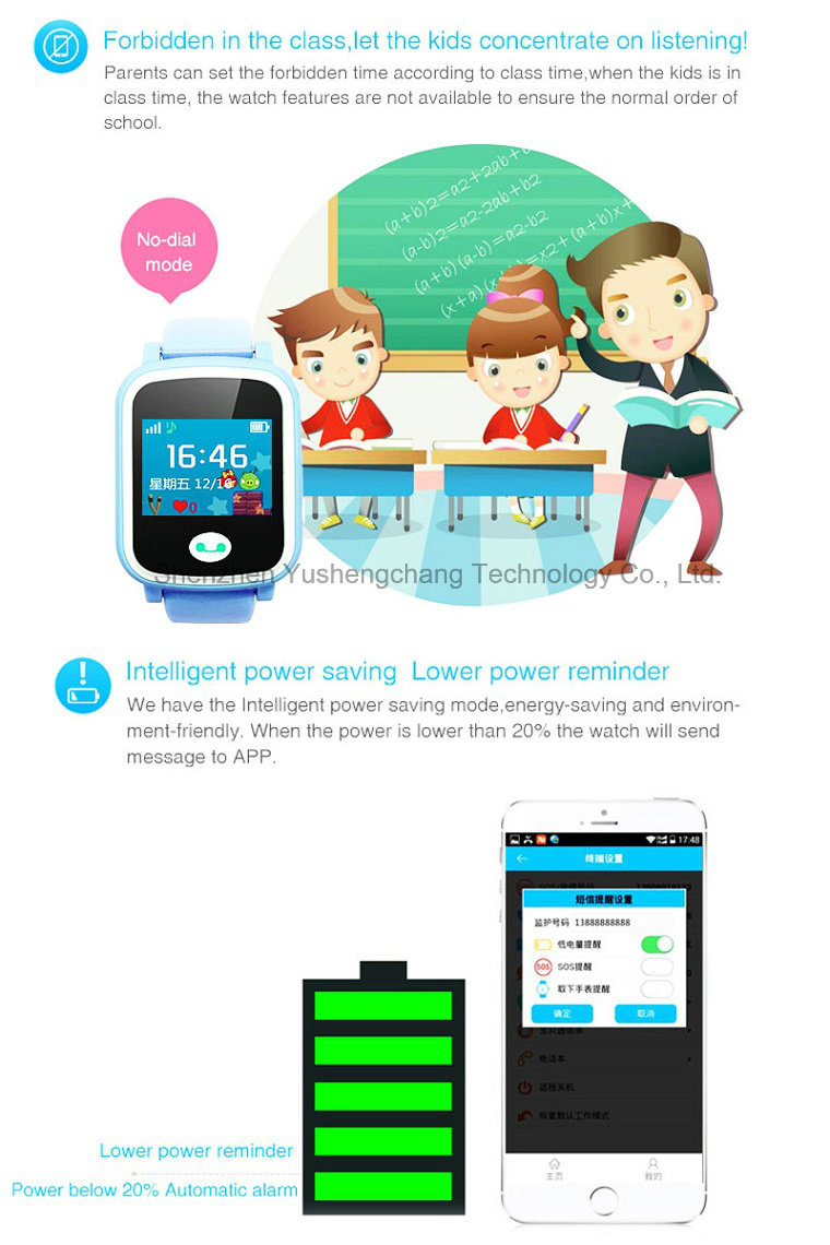 Hot Sell Touch Screen 2g Personal Tracker with Multiple Languages (Y8)