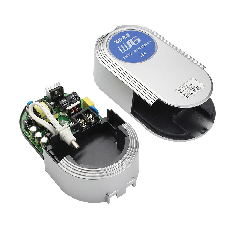 Patent Design 12V 1A/2A/3A Rainproof LED Power Supply/Adapter