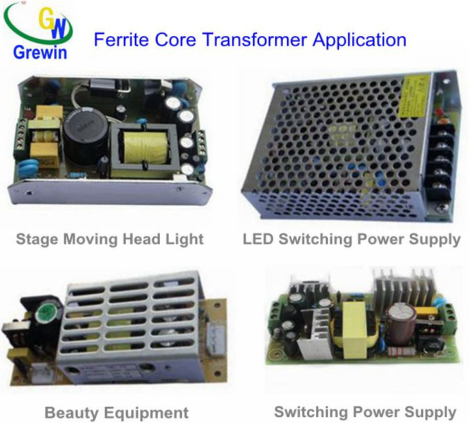 Pq Er Ee Etd EPC RM Electronic Magnetic Transformer with Ferrite Core