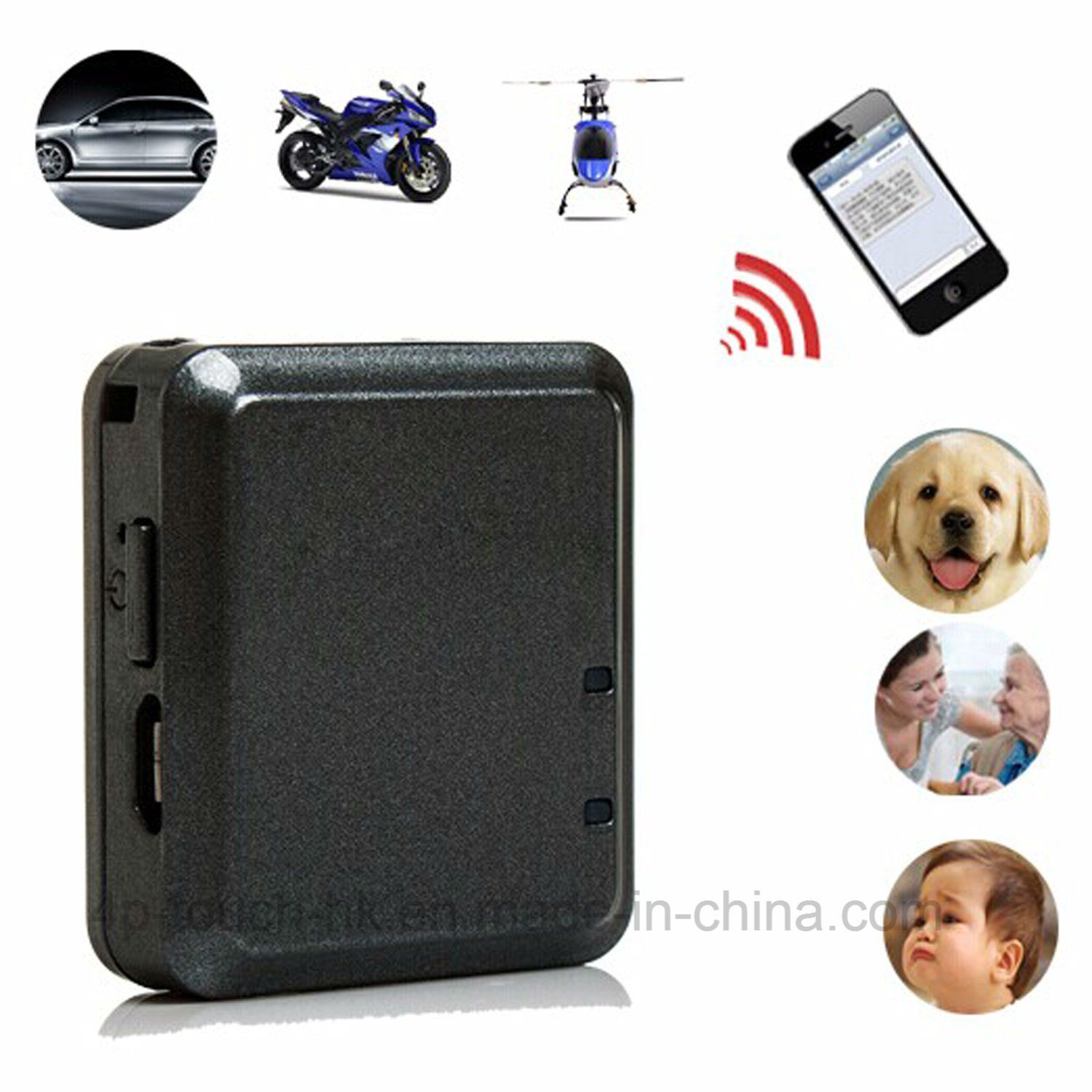 Portable Mini GPS Tracker with GPRS Real-Time Tracking V8