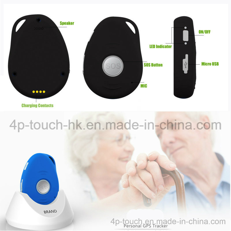 3G IP66 Mini GPS Tracker with Sos Function& Fall Down Alarm