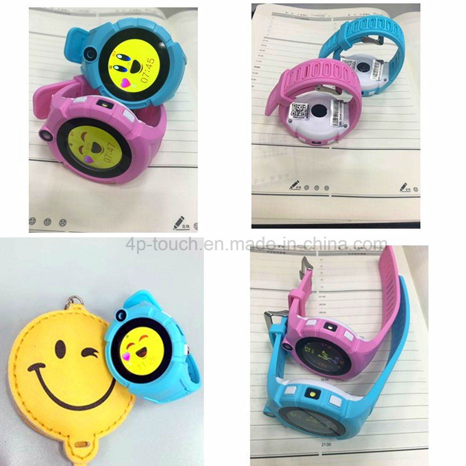 1.4'' Round Screen GPS Watch Tracker with Camera (D14)