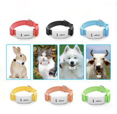Newest Mini GPS Pets Tracker with Multi-Color Collar Tk909