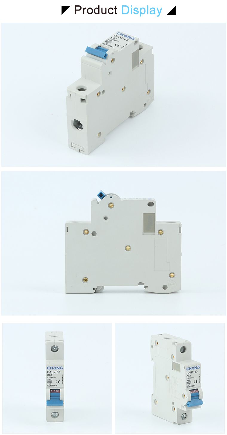 IEC60898-1 and RoHS Approved Mini Circuit Breaker