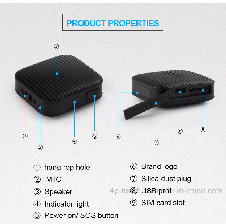 New Hot Selling Personal GPS Tracker with Real-Time Positioning (A18)