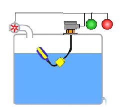 Cable Type Floating Water Liquid Level Cable Float Ball Switch