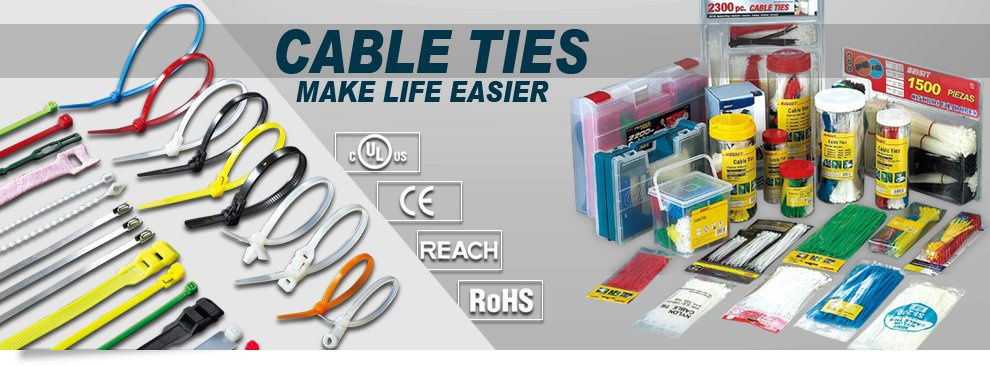 Self-Locking Cable Tie (NYLON) with Ce RoHS
