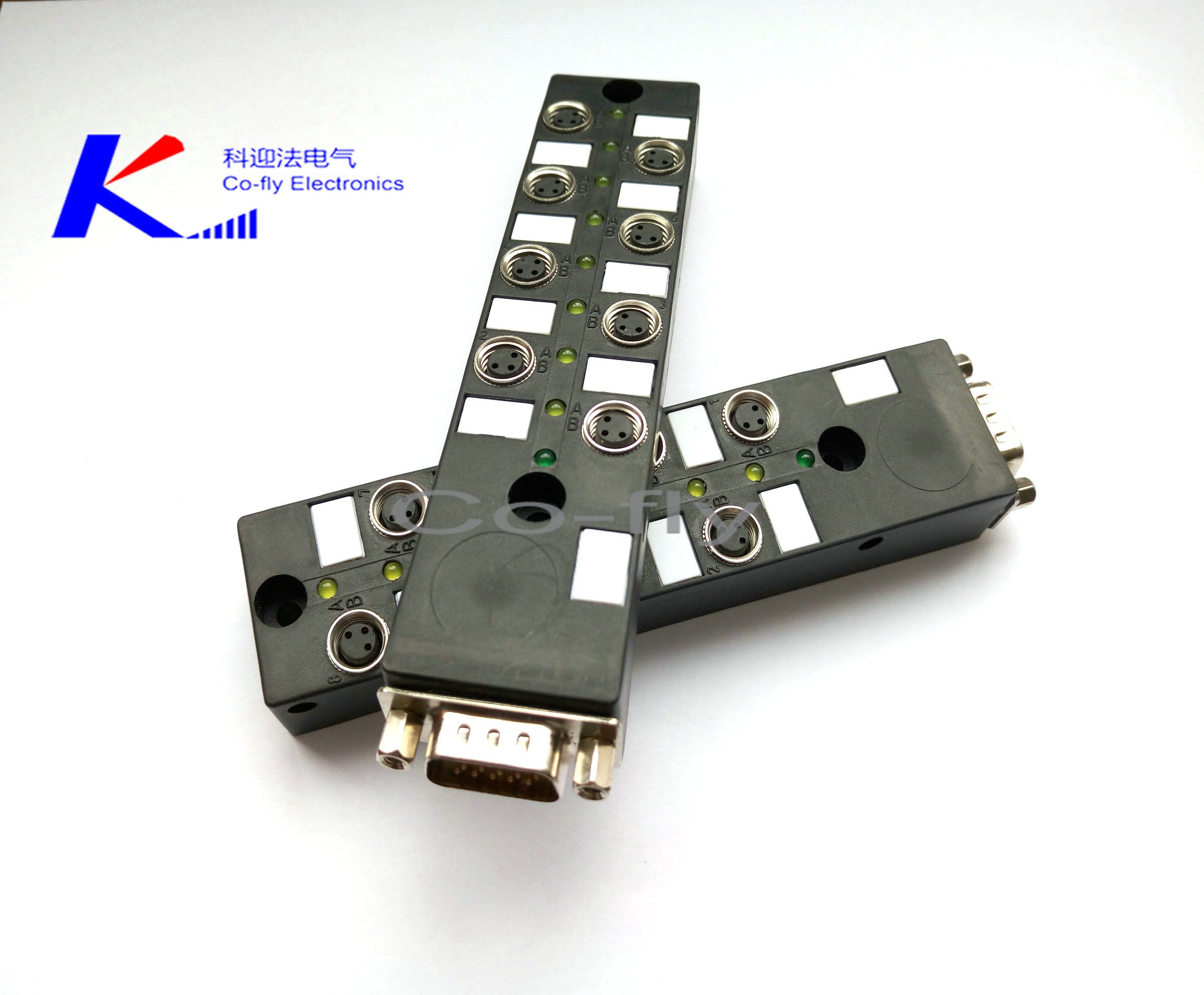 Profibus Junction Box M8 dB 15 Distribution Box Field Assembly Terminal ...