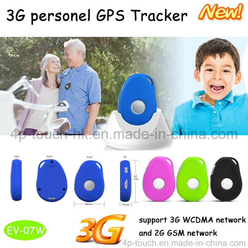 3G IP66 Mini GPS Tracker with Sos Function& Fall Down Alarm